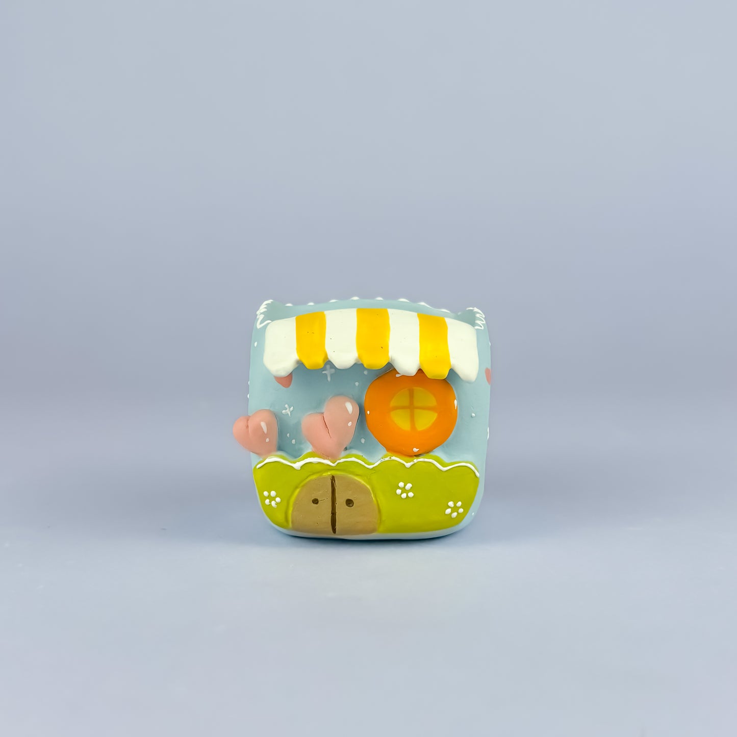 Handmade Pastel Fairy House Pot