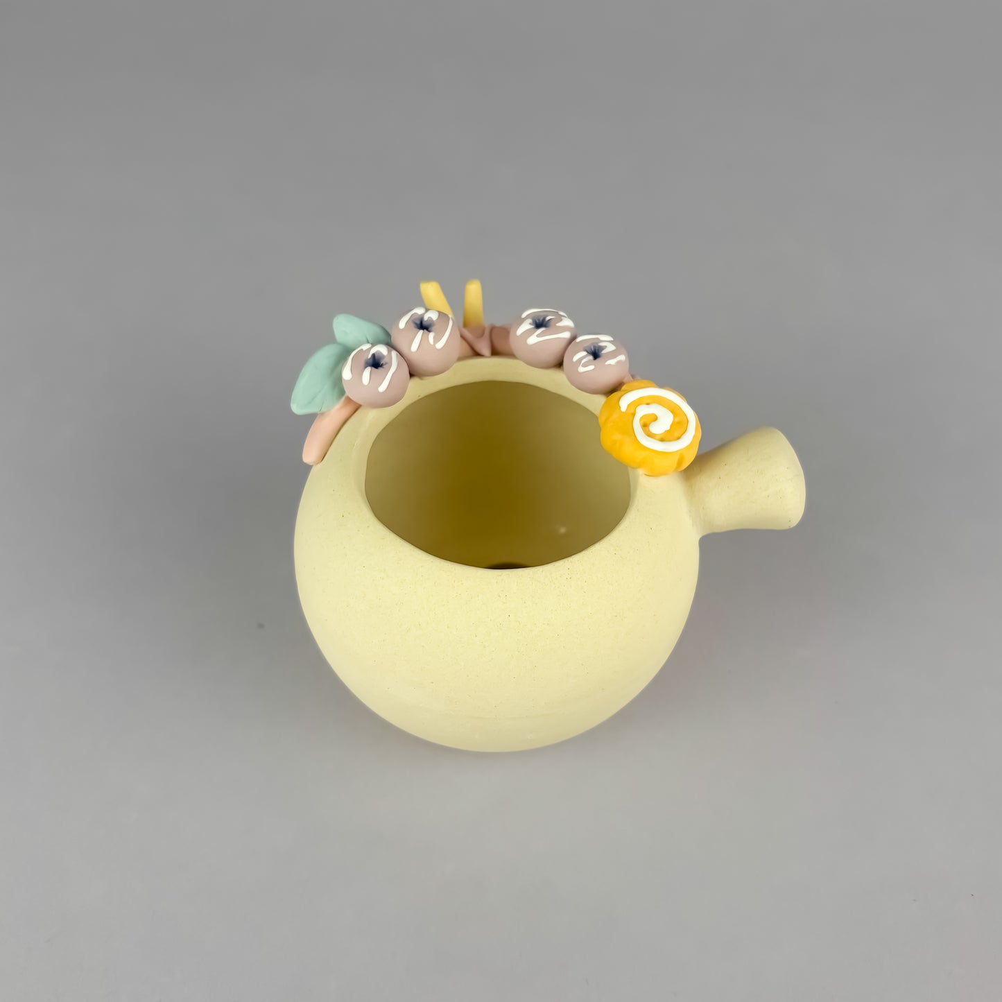 Handmade Unglazed Milk Pot Dessert Succulent Planter