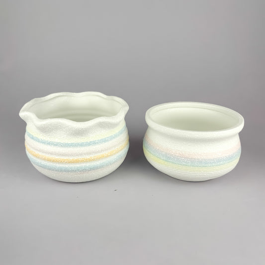 Snowflake Glaze Ceramic Succulent Pot