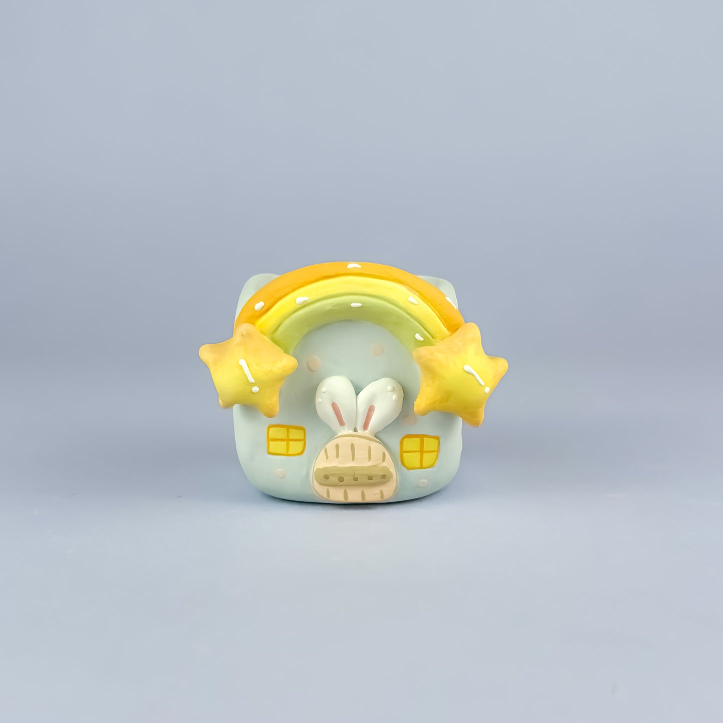 Handmade Pastel Fairy House Pot