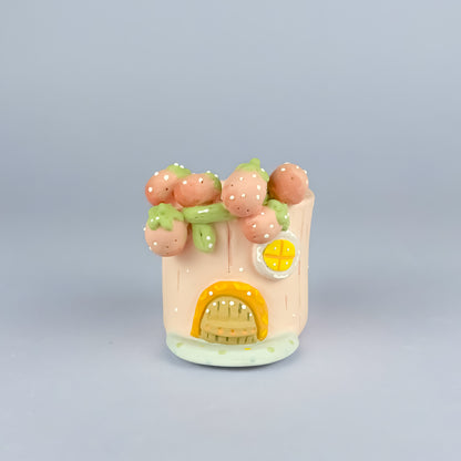 Handmade Pastel Fairy House Pot