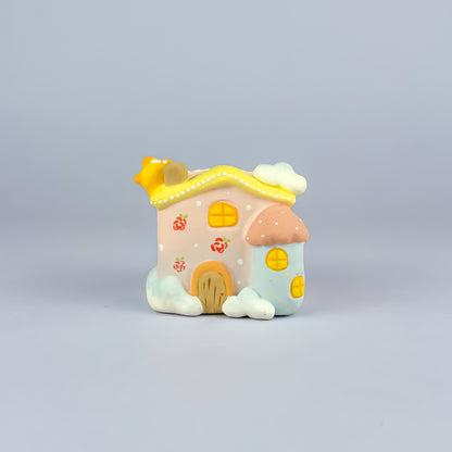 Handmade Pastel Fairy House Pot