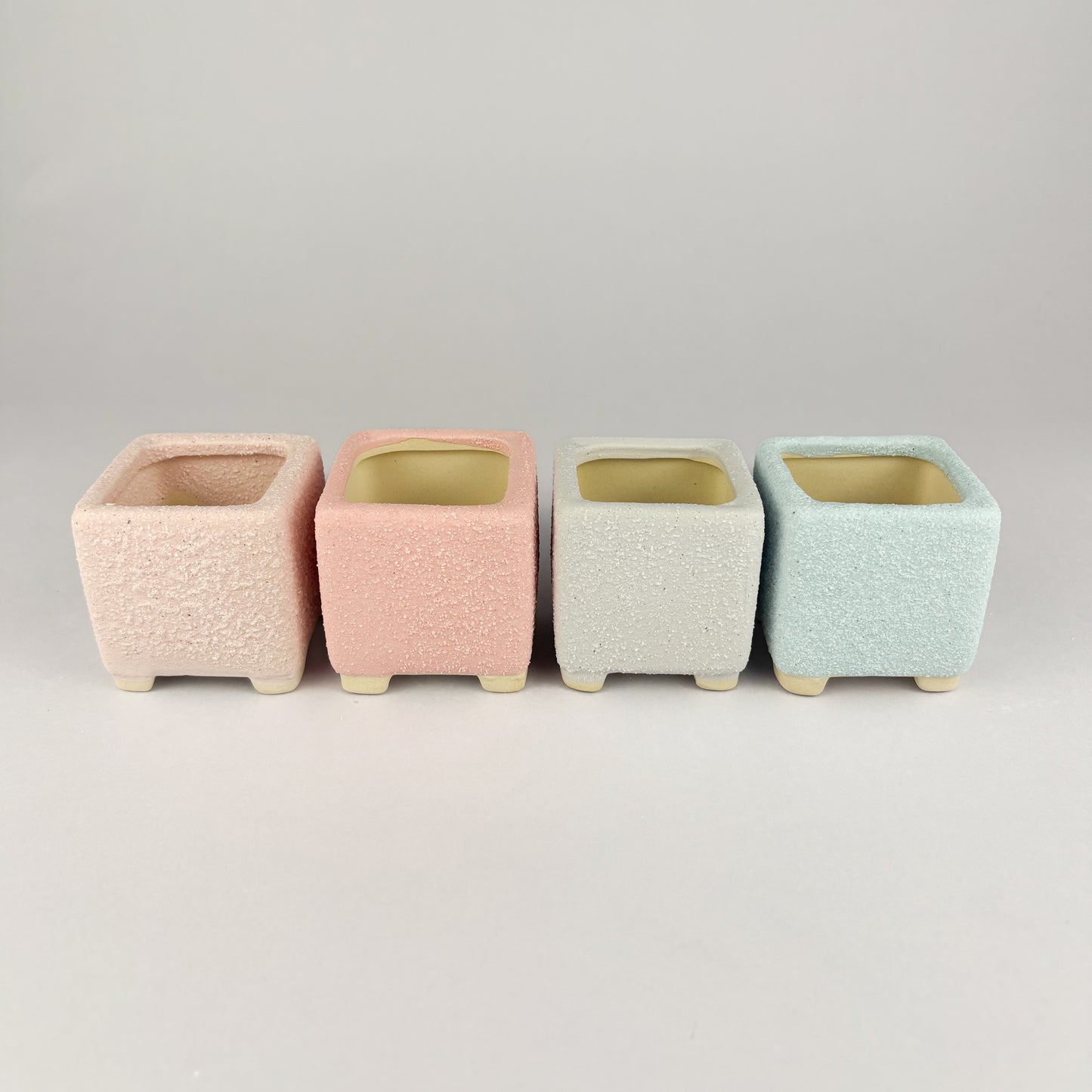Macaron Matte Square Pot