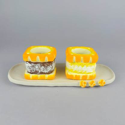 Bread and Cake Handmade Pots