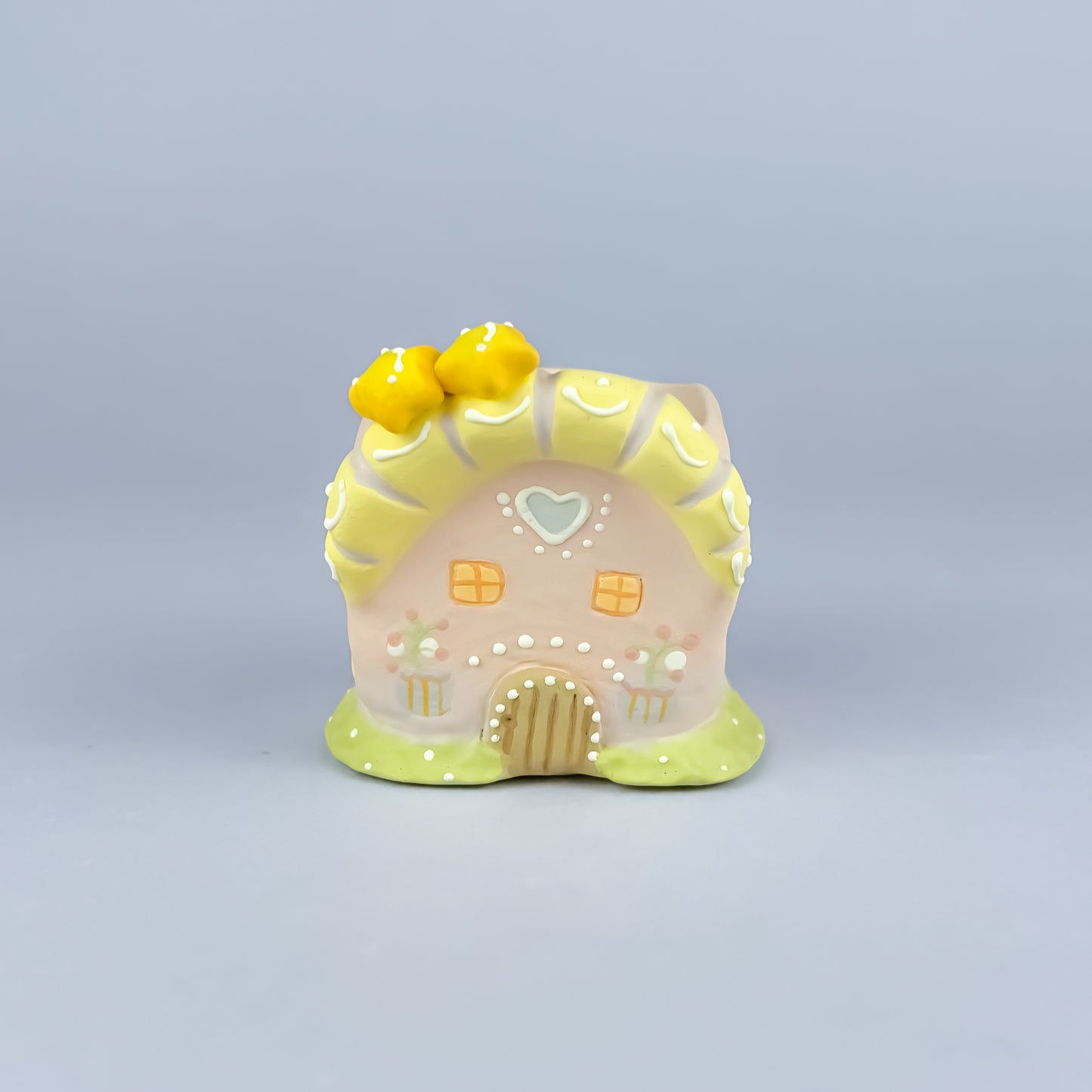 Handmade Pastel Fairy House Pot