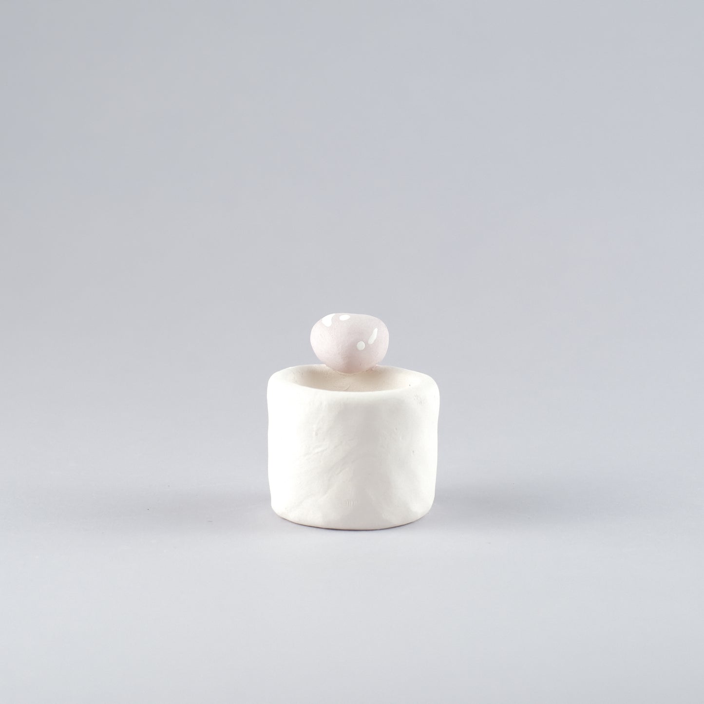 Mini Handmade Unglazed Succulent Pot – Thumb Size with Adorable Decorations