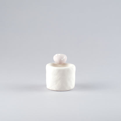 Mini Handmade Unglazed Succulent Pot – Thumb Size with Adorable Decorations