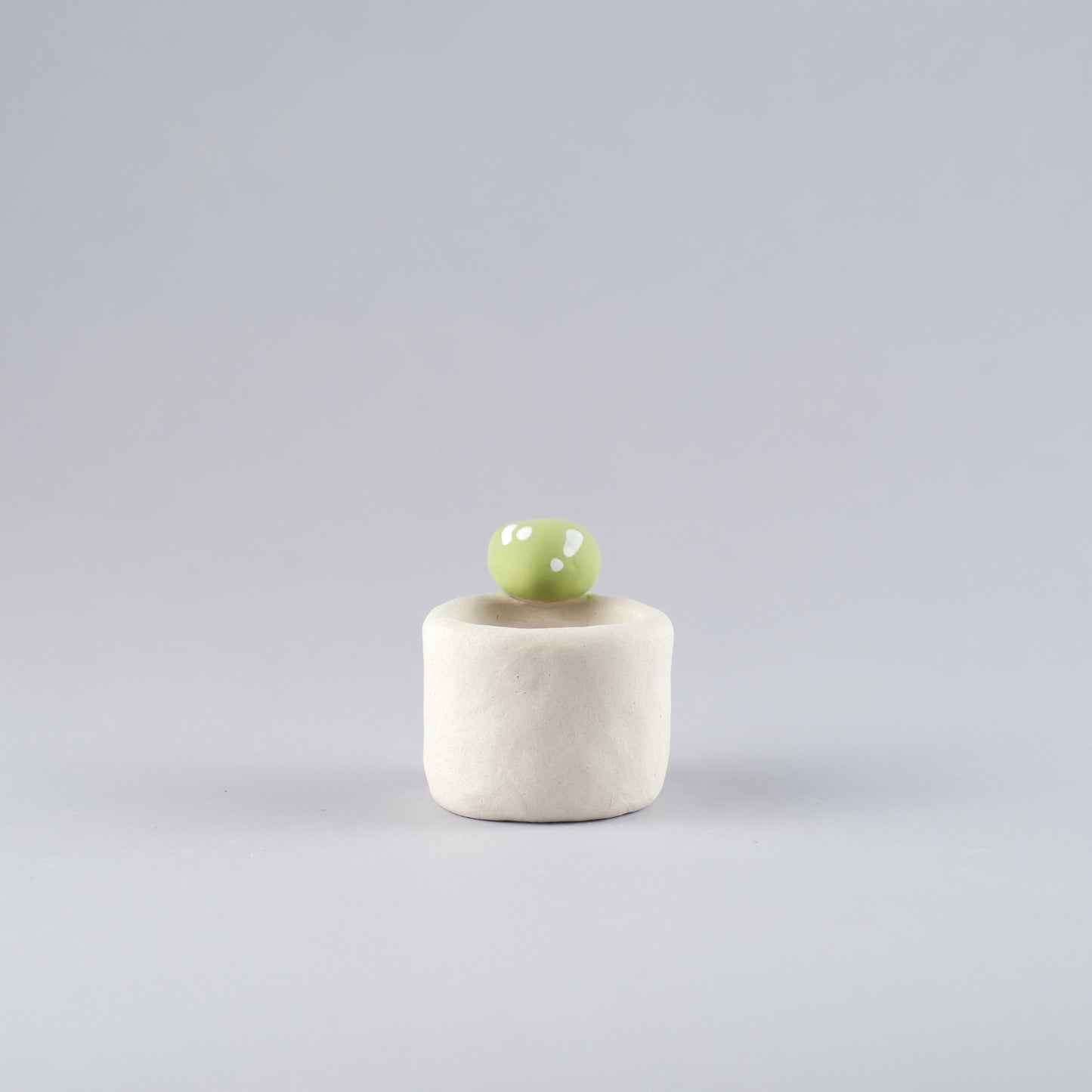 Mini Handmade Unglazed Succulent Pot – Thumb Size with Adorable Decorations