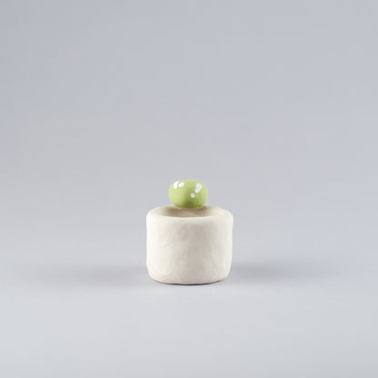 Mini Handmade Unglazed Succulent Pot – Thumb Size with Adorable Decorations