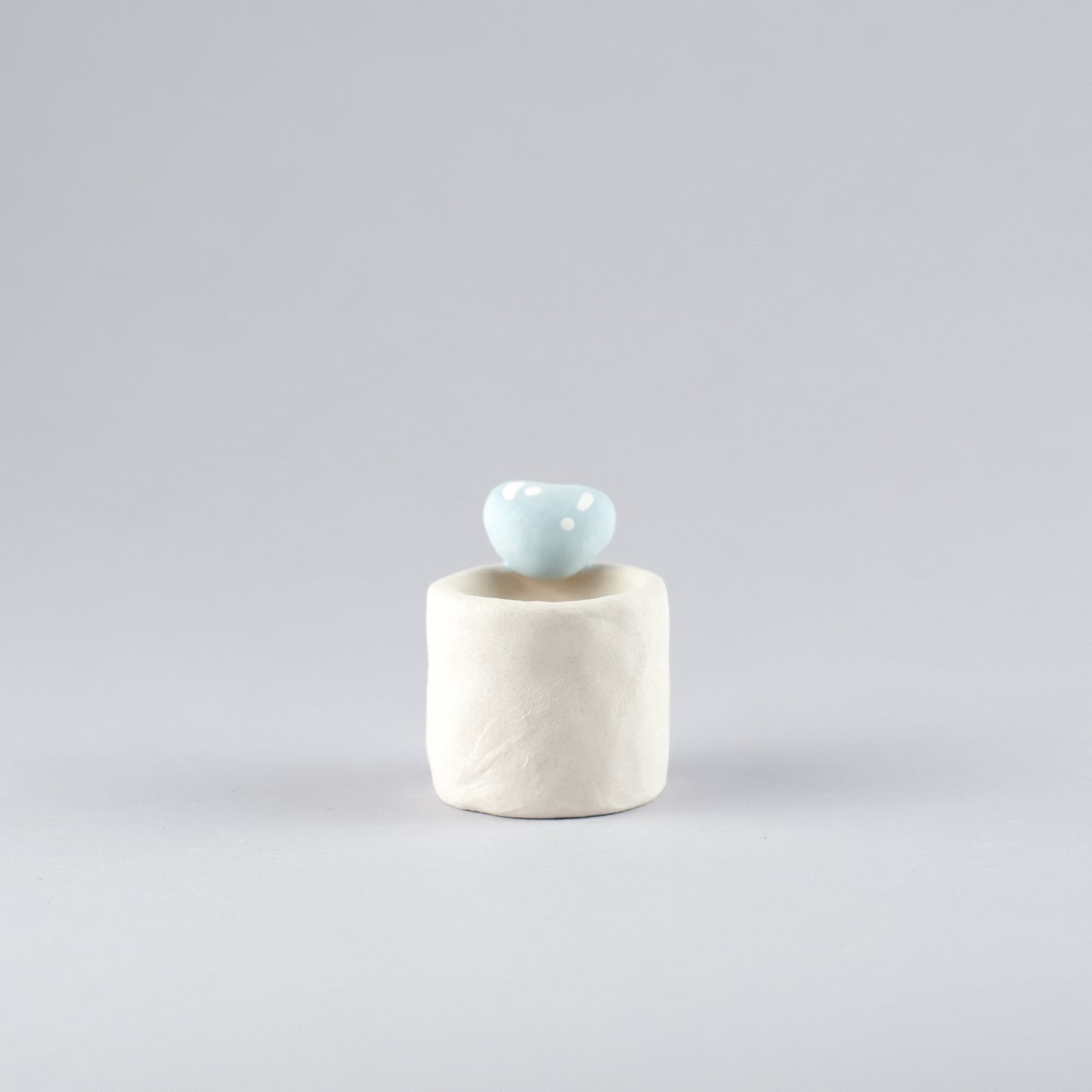 Mini Handmade Unglazed Succulent Pot – Thumb Size with Adorable Decorations