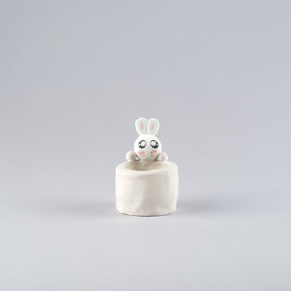 Mini Handmade Unglazed Succulent Pot – Thumb Size with Adorable Decorations