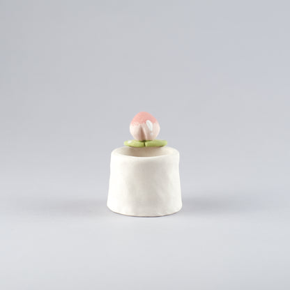 Mini Handmade Unglazed Succulent Pot – Thumb Size with Adorable Decorations
