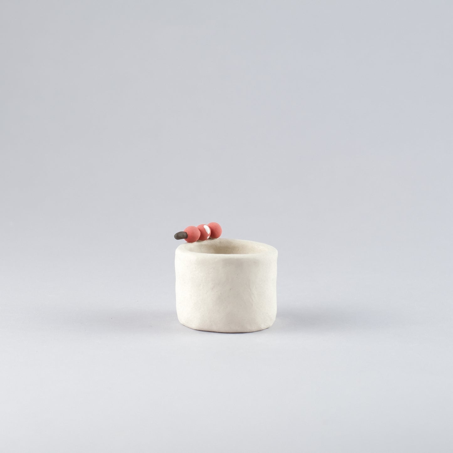 Mini Handmade Unglazed Succulent Pot – Thumb Size with Adorable Decorations