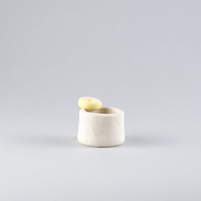 Mini Handmade Unglazed Succulent Pot – Thumb Size with Adorable Decorations