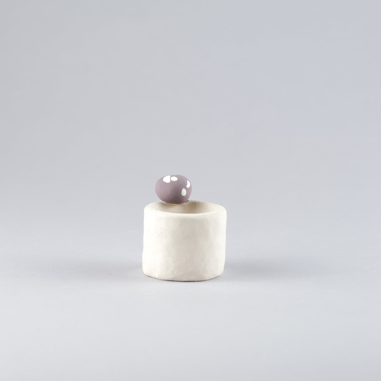 Mini Handmade Unglazed Succulent Pot – Thumb Size with Adorable Decorations