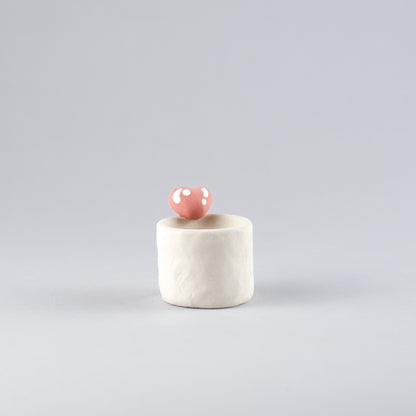 Mini Handmade Unglazed Succulent Pot – Thumb Size with Adorable Decorations