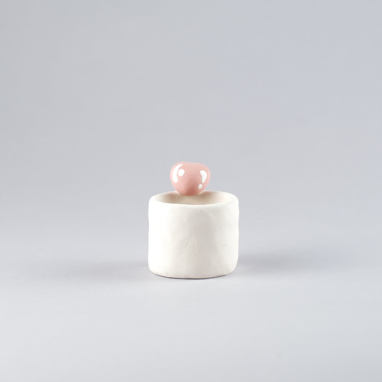 Mini Handmade Unglazed Succulent Pot – Thumb Size with Adorable Decorations