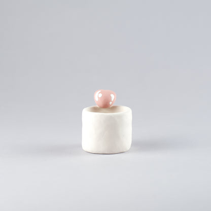 Mini Handmade Unglazed Succulent Pot – Thumb Size with Adorable Decorations