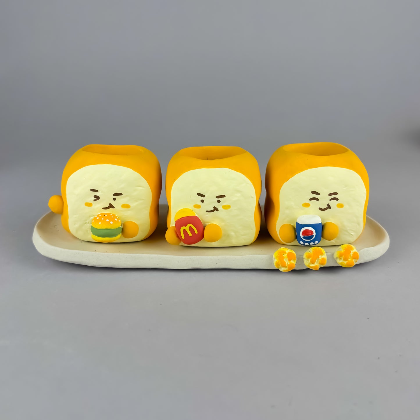 Bread and Cake Handmade Pots